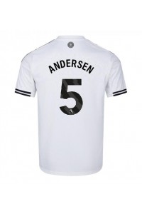 Fulham Joachim Andersen #5 Fotballdrakt Hjemme Klær 2025-26 Korte ermer